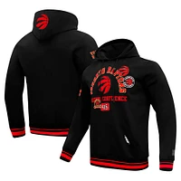 Sweat à capuche noir Pro Standard pour homme Toronto Raptors Area Code