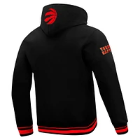 Sweat à capuche noir Pro Standard pour homme Toronto Raptors Area Code