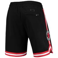 Men's Pro Standard Black Toronto Raptors Chenille Shorts