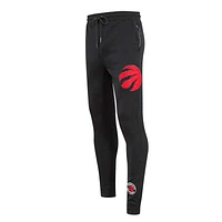 Men's Pro Standard Black Toronto Raptors Classic Chenille Jogger Pants