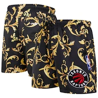 Men's Pro Standard Black Toronto Raptors Floral Woven Shorts