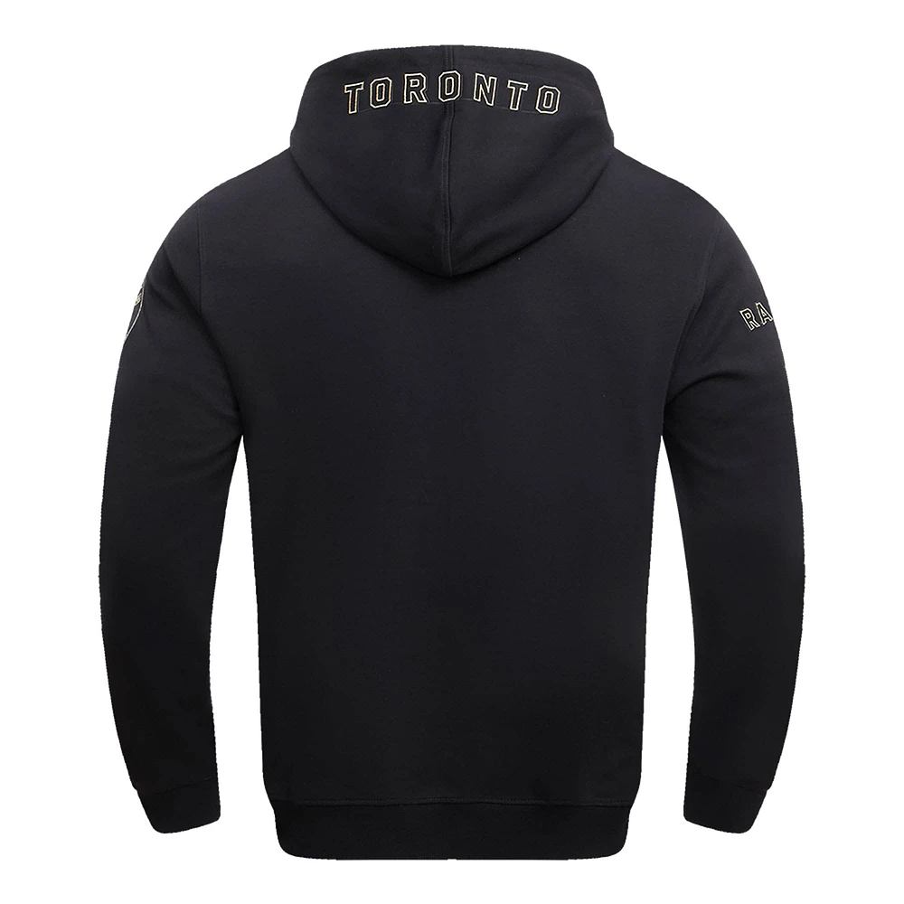 Sweat à capuche entièrement zippé Pro Standard pour hommes, noir, Toronto Raptors