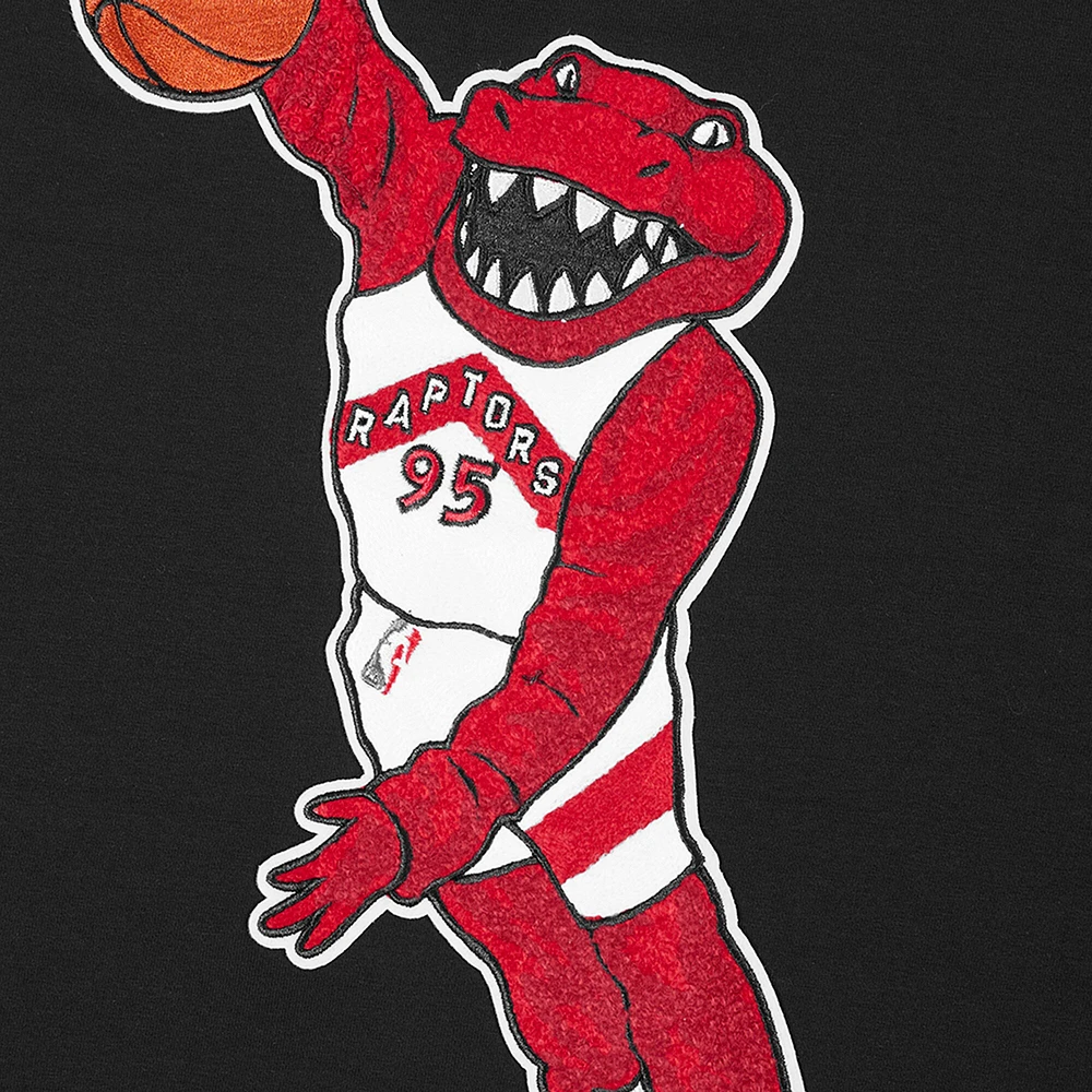 T-shirt noir avec mascotte des Raptors de Toronto Pro Standard pour hommes