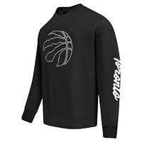 Men's Pro Standard Black Toronto Raptors Paint the City Pullover Sweatshirt