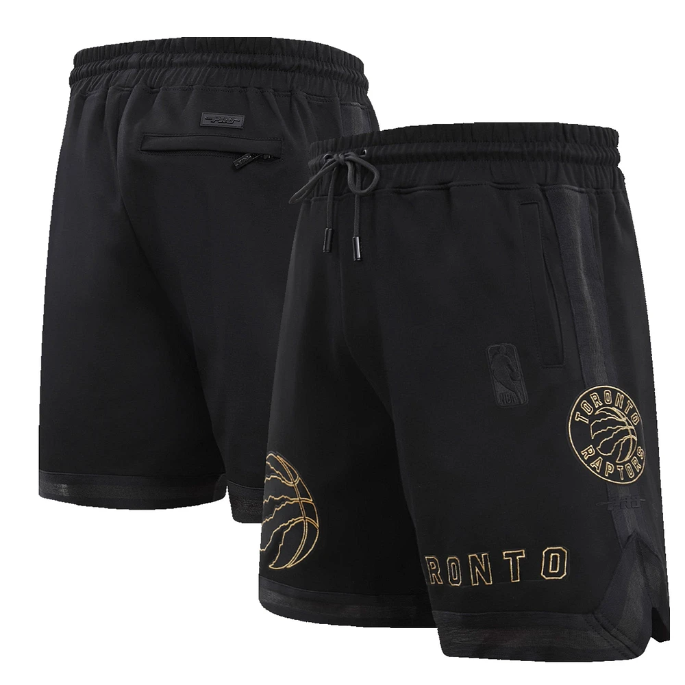 Short Pro Standard noir des Raptors de Toronto pour hommes