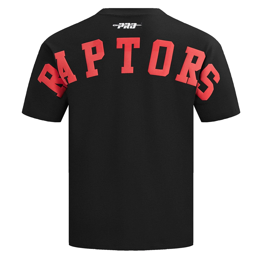 T-shirt Wingspan Pro Standard noir pour homme des Toronto Raptors