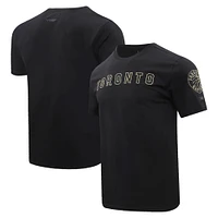 T-shirt avec logo Pro Standard noir des Raptors de Toronto pour hommes