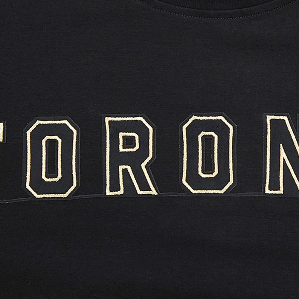 T-shirt avec logo Pro Standard noir des Raptors de Toronto pour hommes