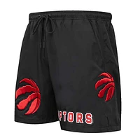 Men's Pro Standard Black Toronto Raptors Woven - Shorts