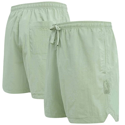 Men's Pro Standard  Green Toronto Raptors Neutral Woven Shorts