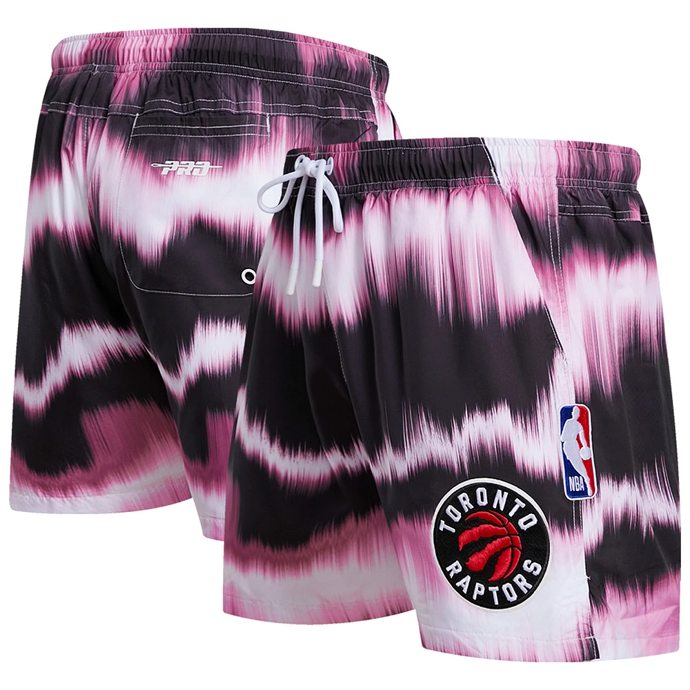 Short Wave Pro Standard Toronto Raptors pour homme avec imprimé sur l'ensemble, rose