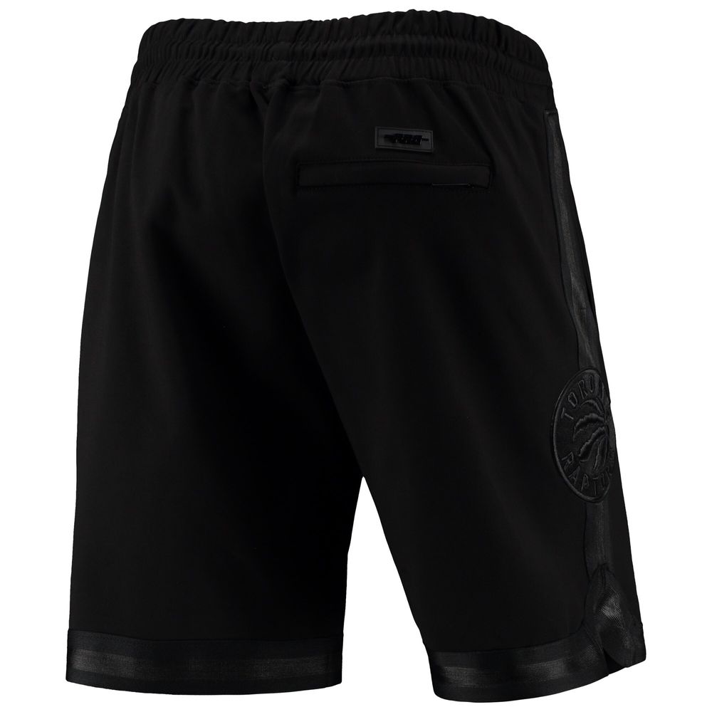 Men's Pro Standard Toronto Raptors Triple Black Gloss Shorts