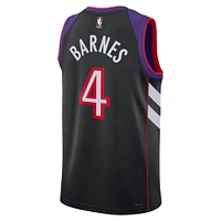 Maillot de joueur Scottie Barnes violet Toronto Raptors Hardwood Classic Swingman pour homme