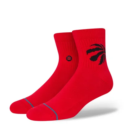 Toronto Raptors Stance Logo Quarter Socks