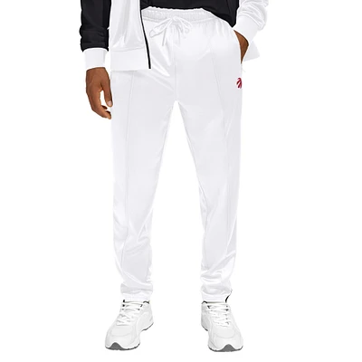 Men's Starter White Toronto Raptors Frankie Pique Track Pants