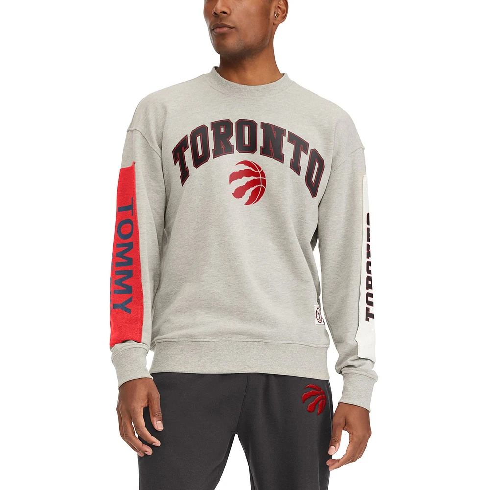 Sweat-shirt à enfiler gris Toronto Raptors James de Tommy Jeans pour homme