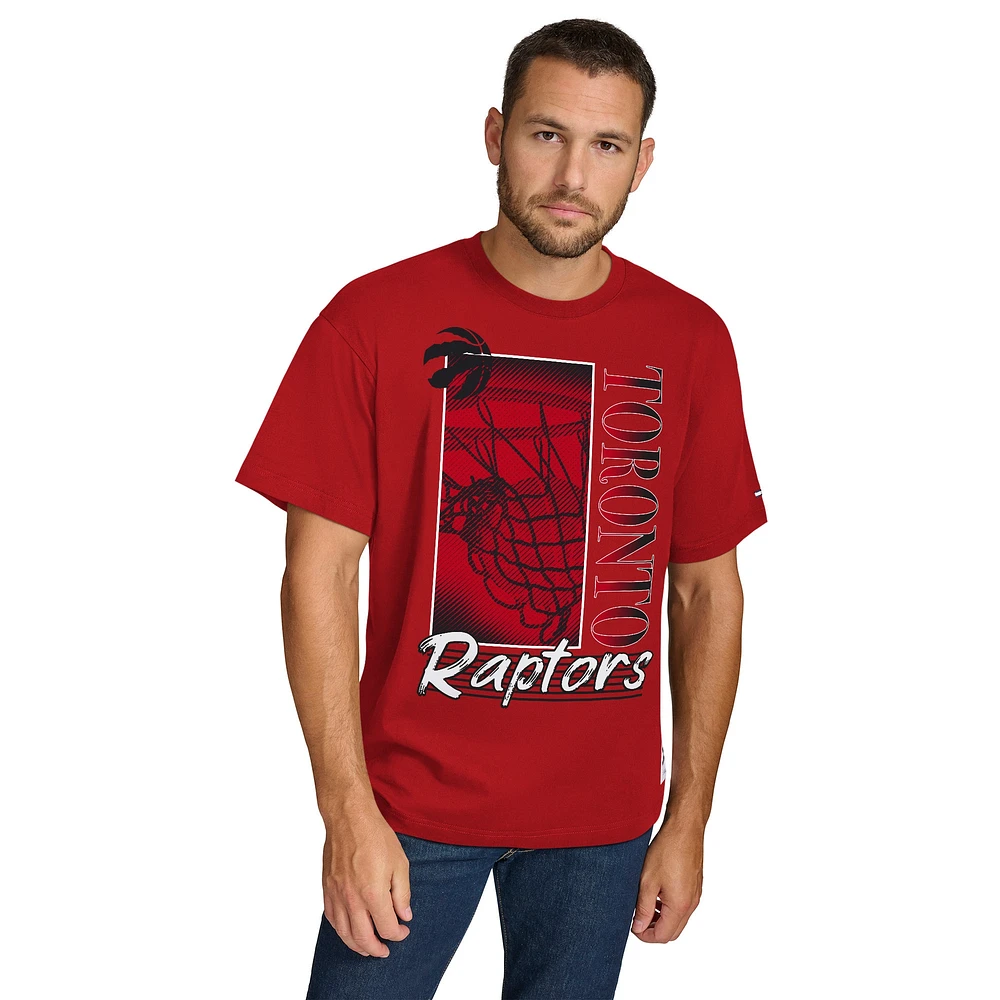 T-shirt Tommy Jeans noir pour homme Toronto Raptors Noah