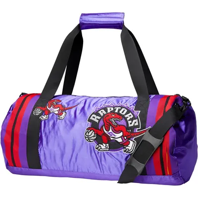 Toronto Raptors Mitchell & Ness Satin Duffel Bag