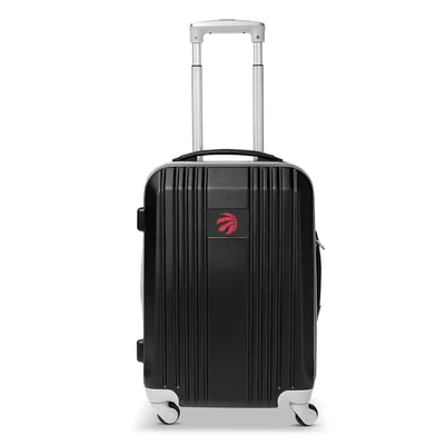 Toronto Raptors MOJO 21" Hardcase Two-Tone Spinner Carry-On - Gray