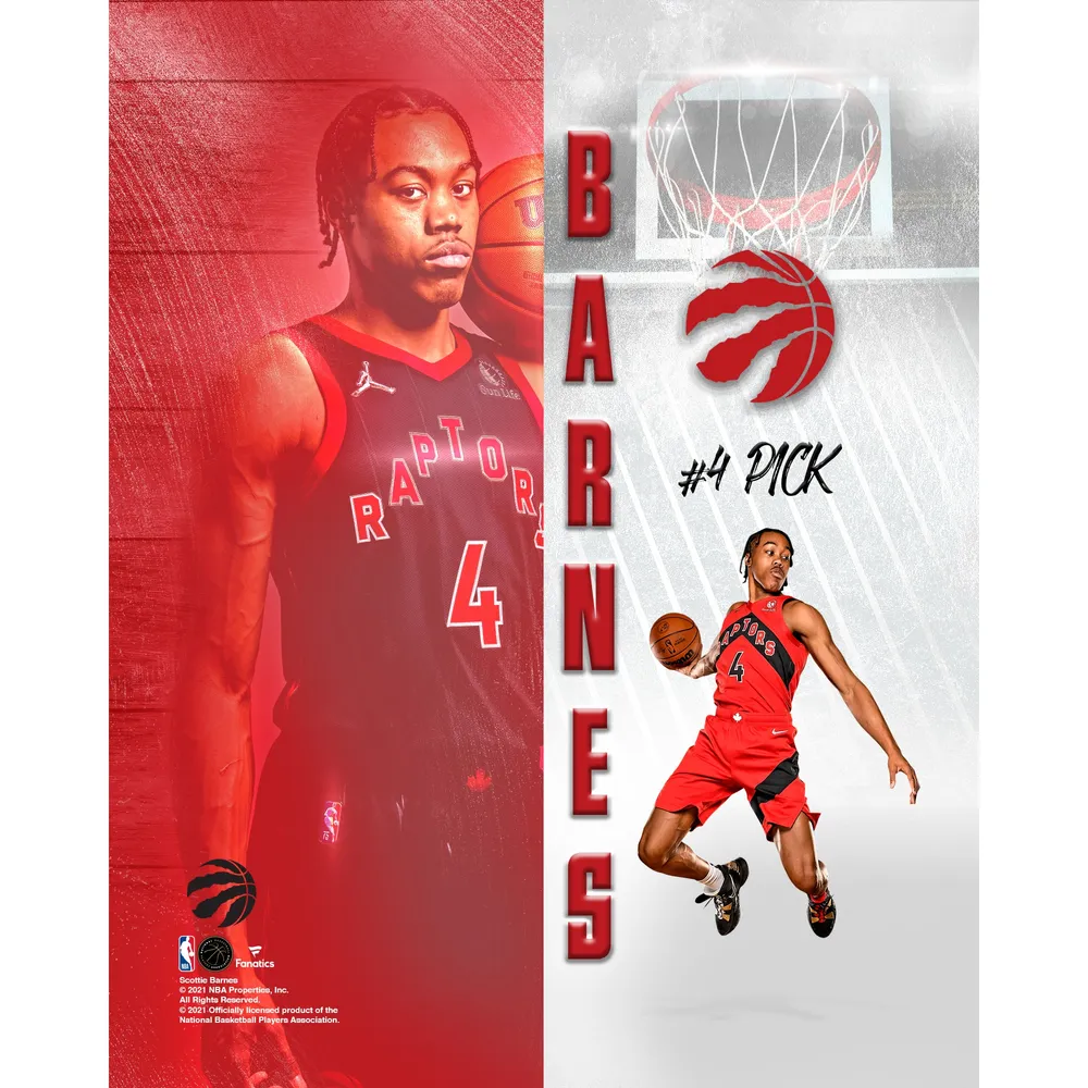 Unisex Nike Scottie Barnes Red Toronto Raptors Swingman Jersey - Icon Edition Size: Large