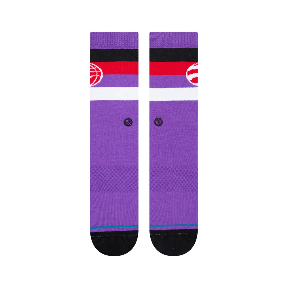 Stance Toronto Raptors Stripe Crew Socks