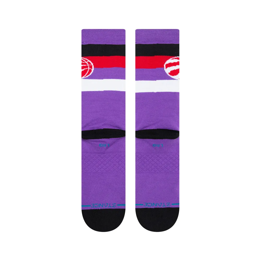 Stance Toronto Raptors Stripe Crew Socks