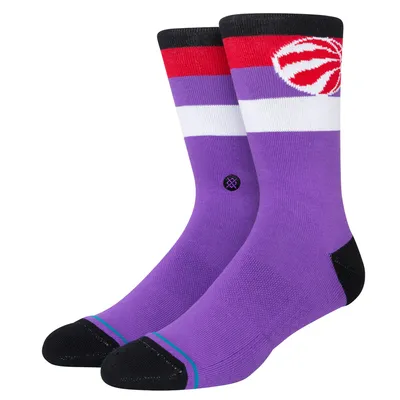 Chaussettes mi-mollet à rayures Stance Toronto Raptors