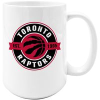 The Sports Vault Toronto Raptors 15oz. Sublimated Coffee Mug