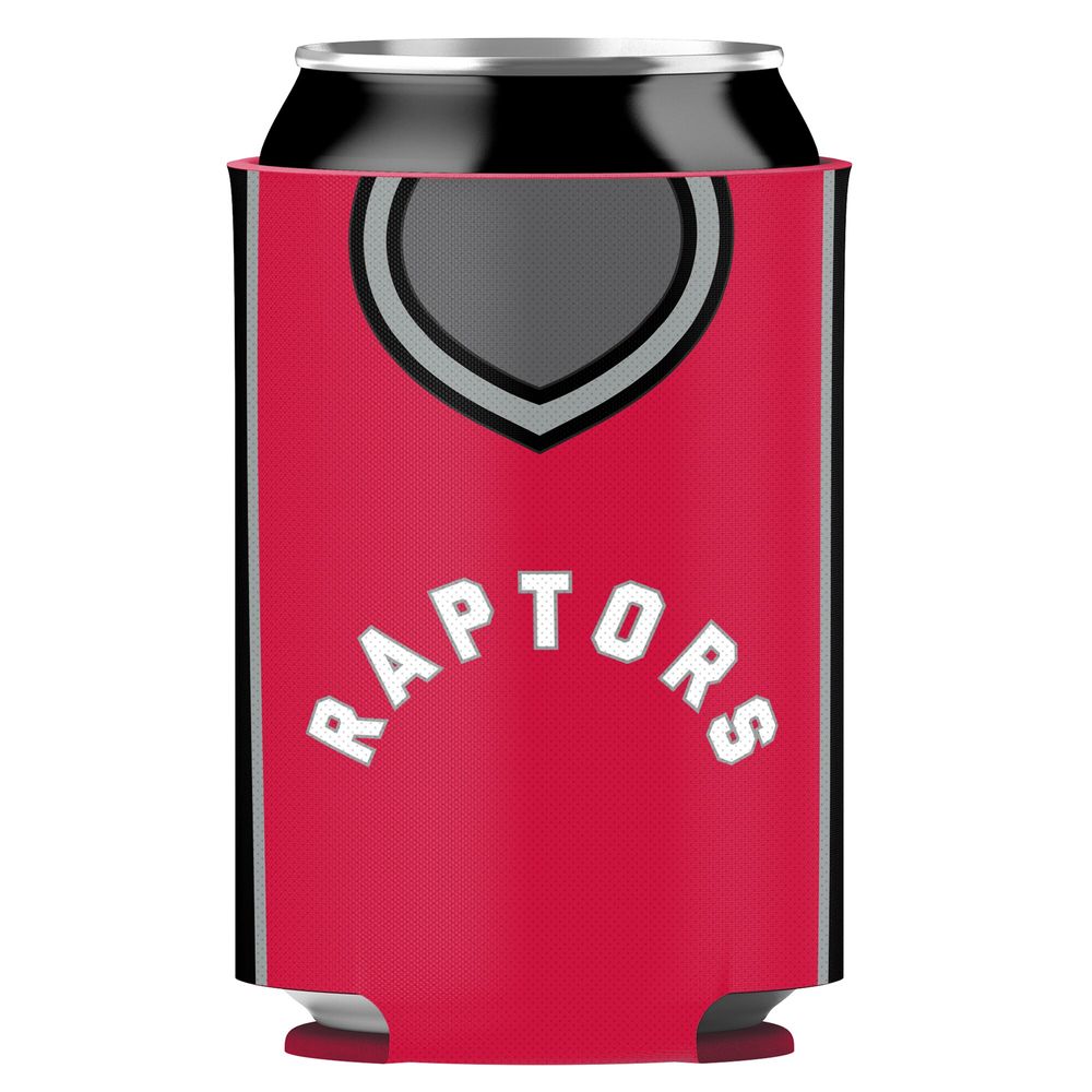 The Sports Vault Toronto Raptors - 2-Piece Neoprene Reversible Jersey Can Cooler Set