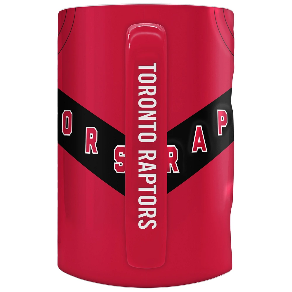 Le Sports Vault Toronto Raptors 20 oz. Tasse sculptée en jersey