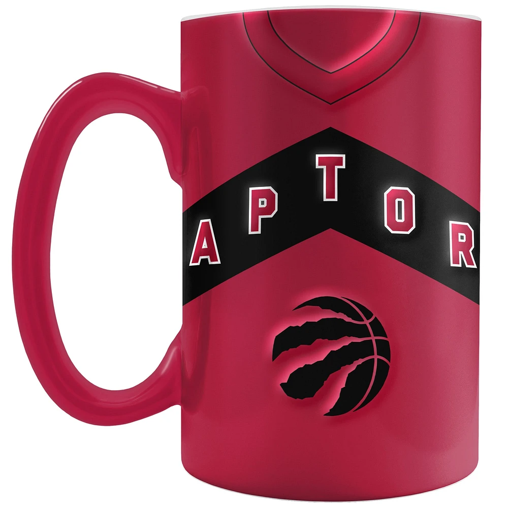 Le Sports Vault Toronto Raptors 20 oz. Tasse sculptée en jersey