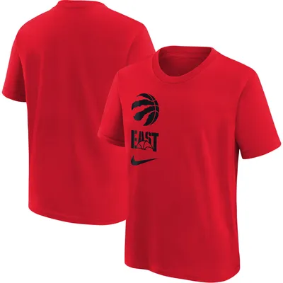 Toddler Nike Red Toronto Raptors Essential Asbury Block - T-Shirt