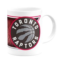 Toronto Raptors - 11oz. Sublimated Coffee Mug - White