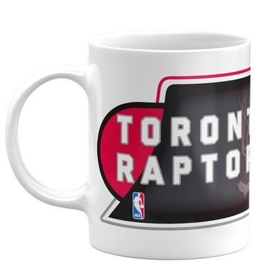 Toronto Raptors - 11oz. Sublimated Coffee Mug - White