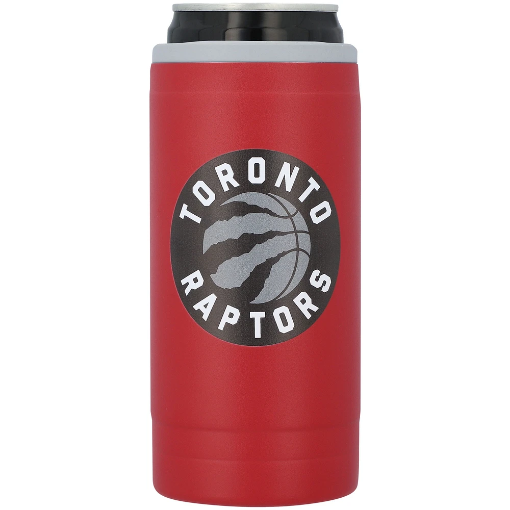 Raptors de Toronto 12 oz. Flipside Powdercoat Slim Refroidisseur de canettes