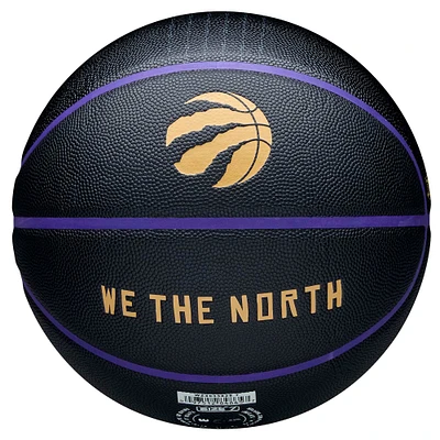 Ballon de basket-ball de collection Toronto Raptors 2024-25 City Edition