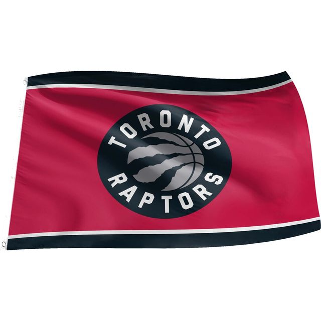 Toronto Raptors - Drapeau 3' x 5' - Rouge