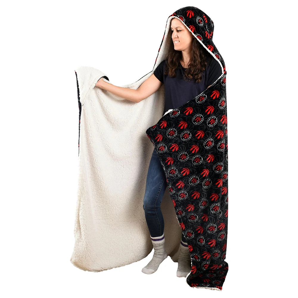 Toronto Raptors - 50'' x 70'' Hoodie Throw Blanket