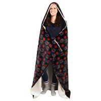 Toronto Raptors - 50'' x 70'' Hoodie Throw Blanket