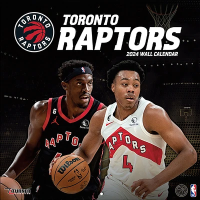 Toronto Raptors 7'' x 7'' 2024 Mini Wall Calendar