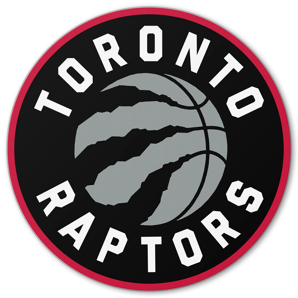 Toronto Raptors - Aimant de voiture 8 '' - Blanc