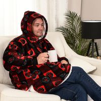 Toronto Raptors - 80'' x 94'' Snuggle Me Hoodie Blanket