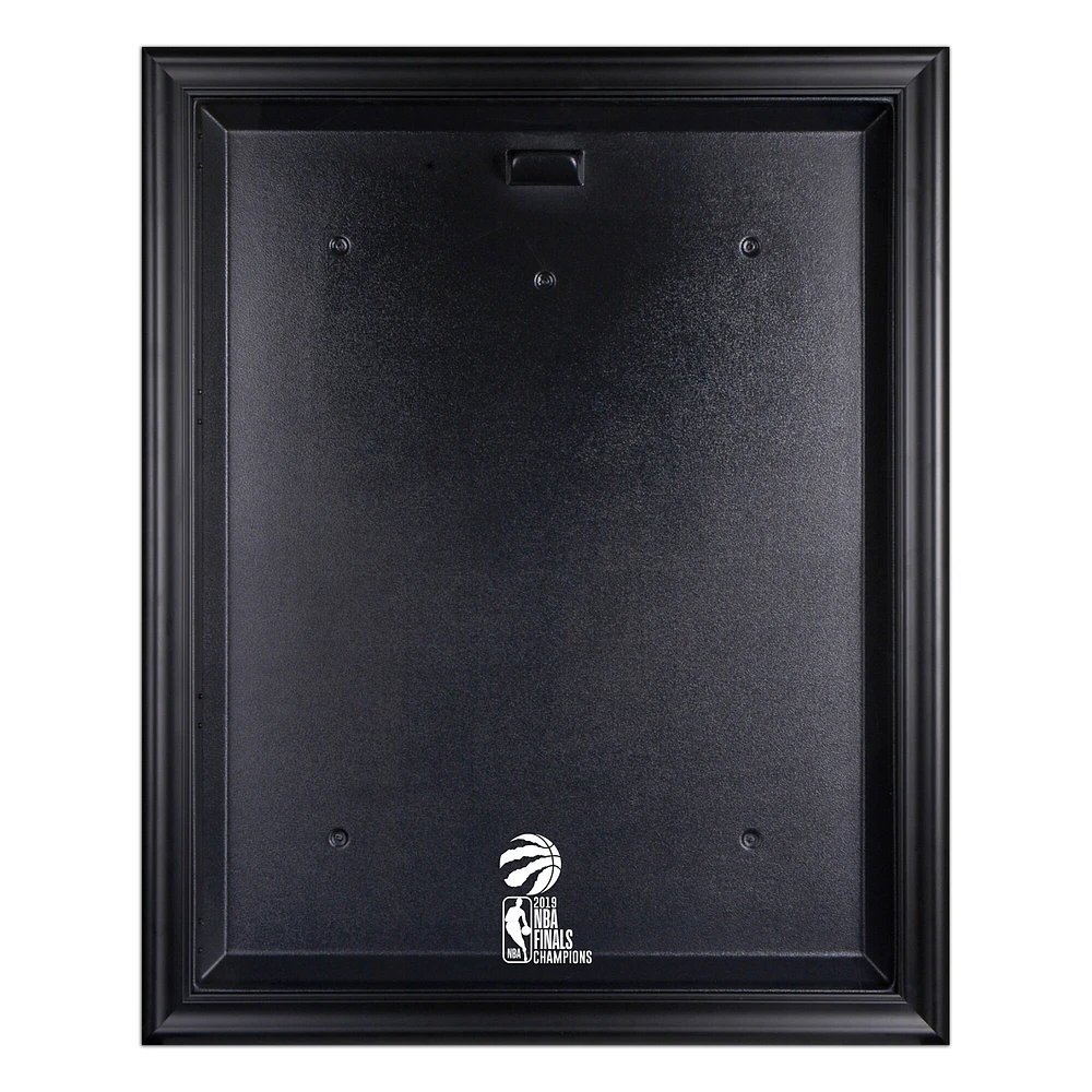 Toronto Raptors Black Framed 2019 NBA Finals Champions Logo Jersey Display Case