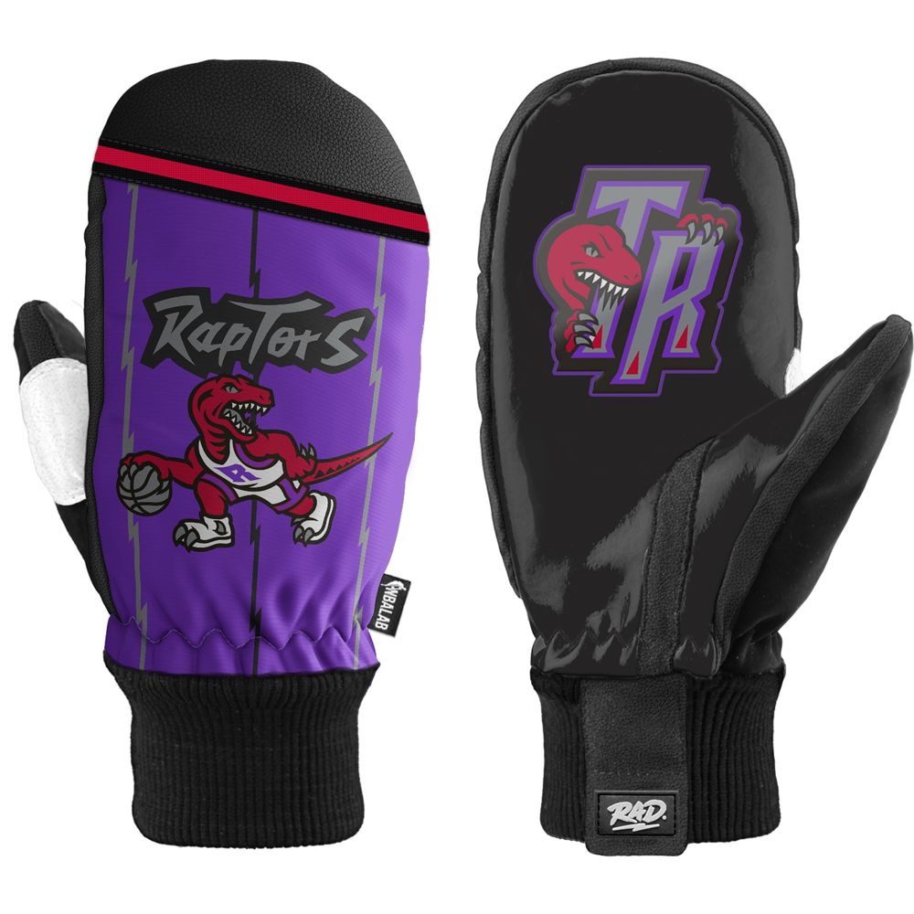 Toronto Raptors Classic Snow Mittens