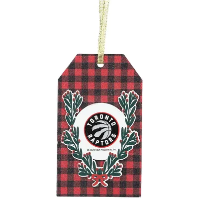 Ornement d'étiquette-cadeau Toronto Raptors