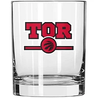 Toronto Raptors Letterman 14oz. Rocks Glass