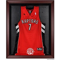 Toronto Raptors Mahogany Framed Hardwood Classics 1995 - 2015 Logo Jersey Display Case