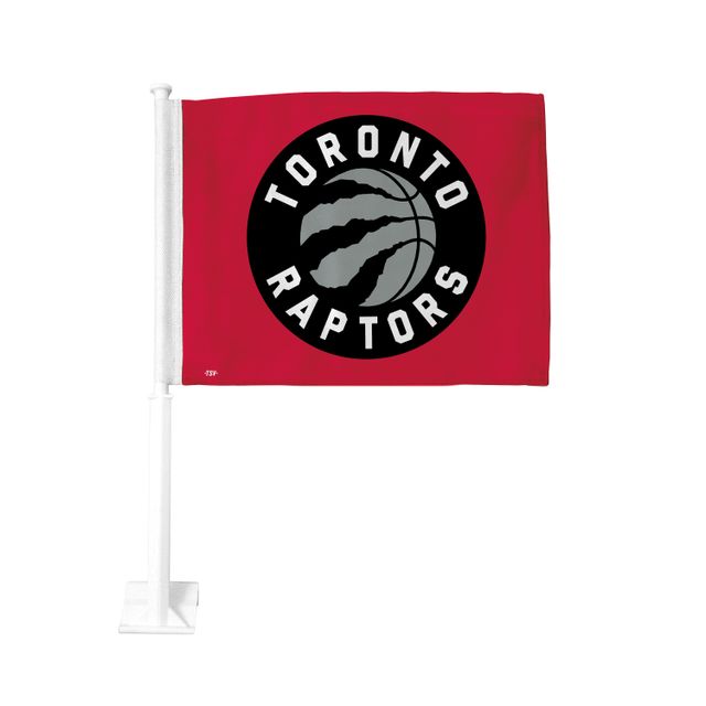 Toronto Raptors - Drapeau de voiture double face haut de gamme - Rouge