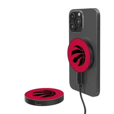 Toronto Raptors Solid Design 10-Watt Wireless Magnetic Charger