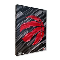 Impression giclée embellie des Raptors de Toronto 16" x 20" par Charlie Turano III